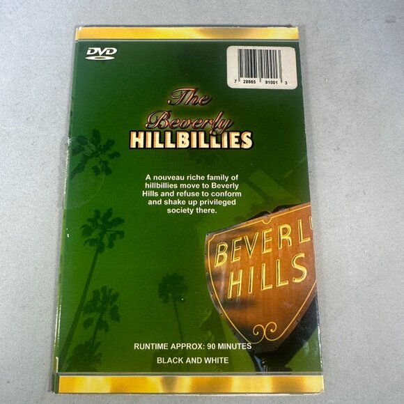 The Beverly Hillbillies Digitally Remastered Black & White 90 Min DVD Classic - Picture 2 of 3